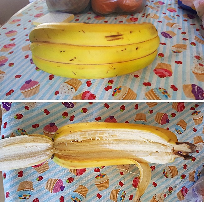 Троен банан